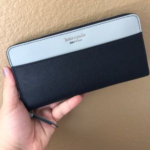 Kate Spade Colorblock Large Accordion wallet